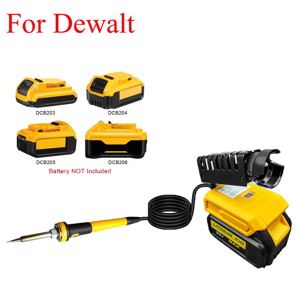 Power Tools Dewalt - مجموعة مكواة لحام محمولة متوافقة مع