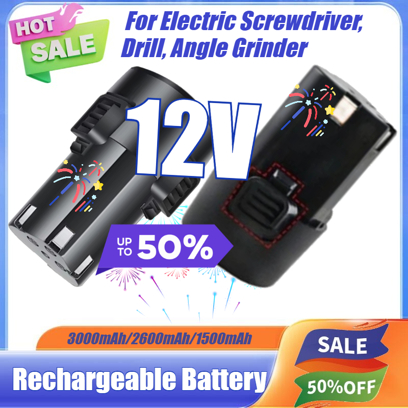 Power Tools Universal Battery - جديد 12 فولت 1500 مللي أمبير-3000