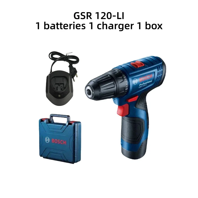 Impact Driver Cordless - مثقاب بوش GSR120-LI الكهربائي 12 فولت،