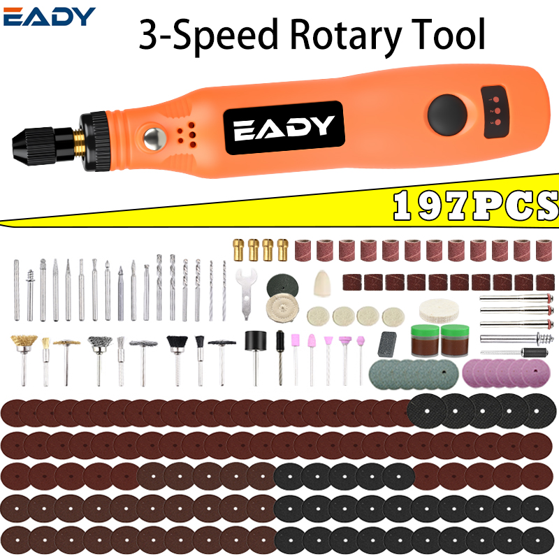 Power Tools Spare Parts - مجموعة أدوات دوارة لاسلكية تعمل بـ