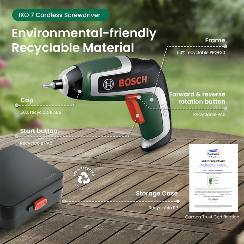 Power Tools Portable - مفك براغي لاسلكي بوش IXO 7