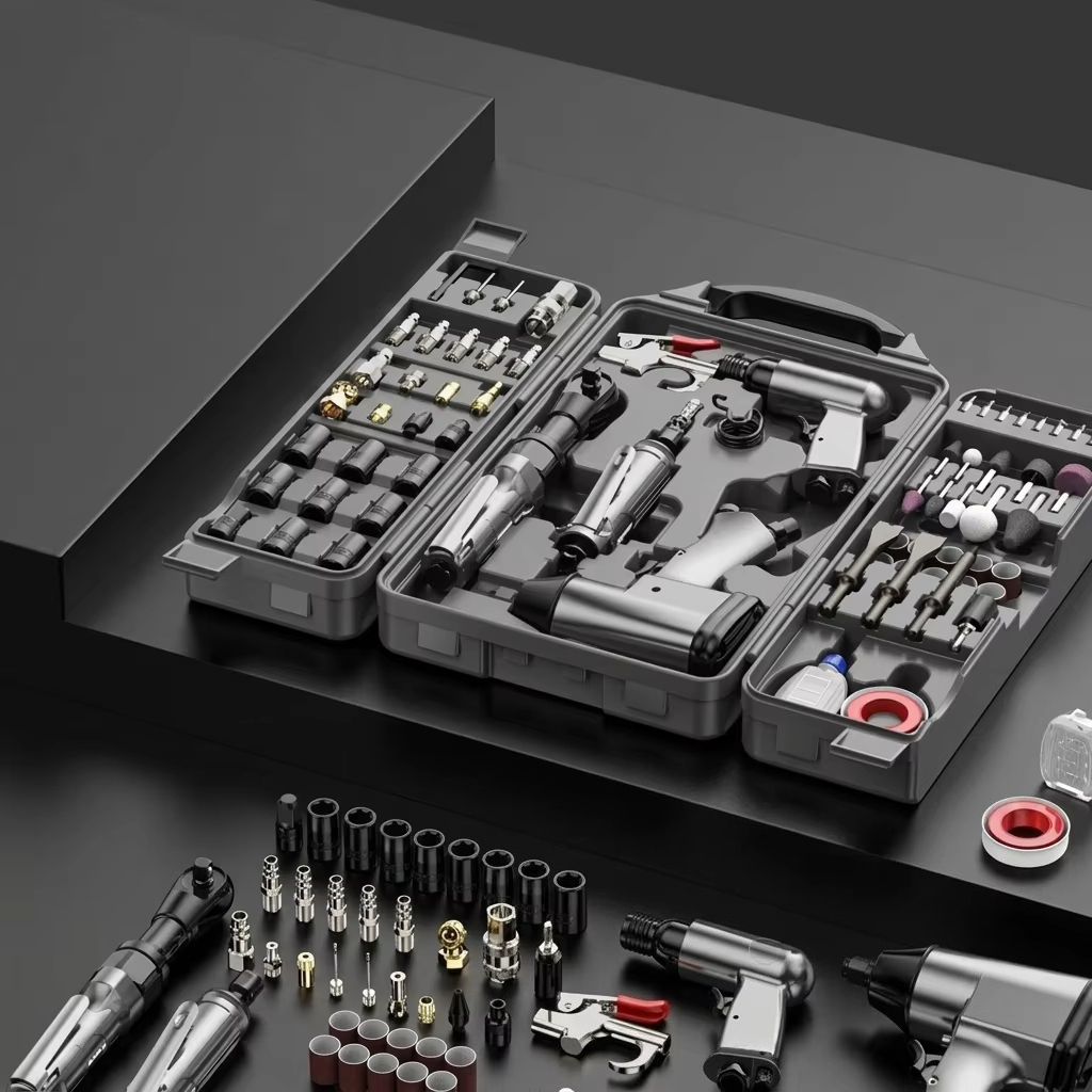 Power Tools Kits - طقم أدوات هوائية شديدة التحمل مكون