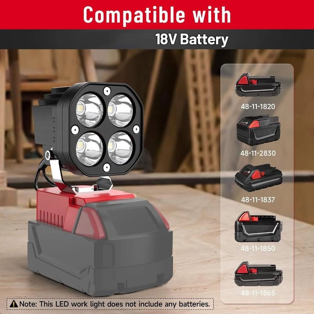 إضاءة لمواقع العمل بقوة 6500 ك - مراجعة Power Tools Construction وسعره