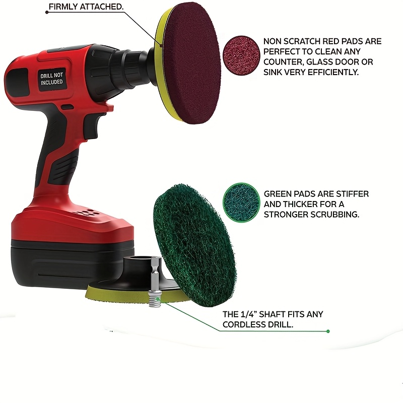 طقم فرشاة تنظيف كهربائية للسيا - مراجعة Power Tools Spare Parts وسعره