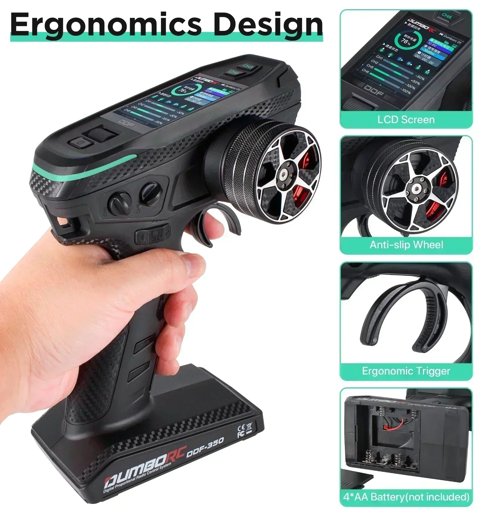 DUMBORC DDF-350 10CH RC تحكم ع - مراجعة Impact Driver Cordless وسعره