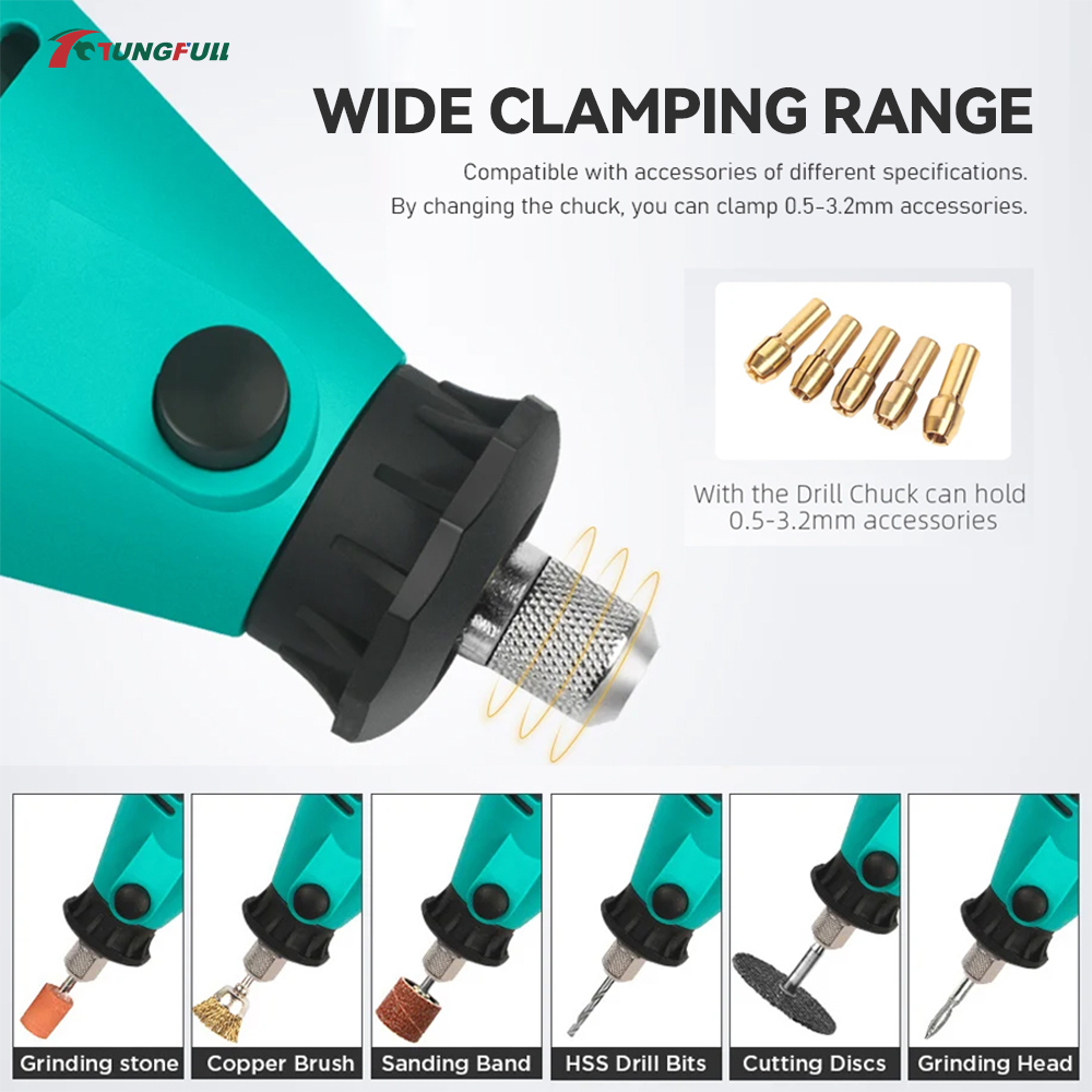 مجموعة مطحنة كهربائية صغيرة من - مراجعة Power Tools Kits وسعره