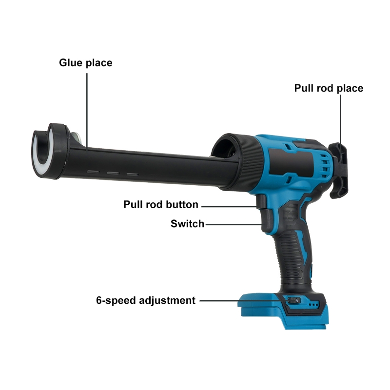 مسدس لاصق كهربائي لبطارية ماكي - مراجعة Power Tools Universal Battery وسعره