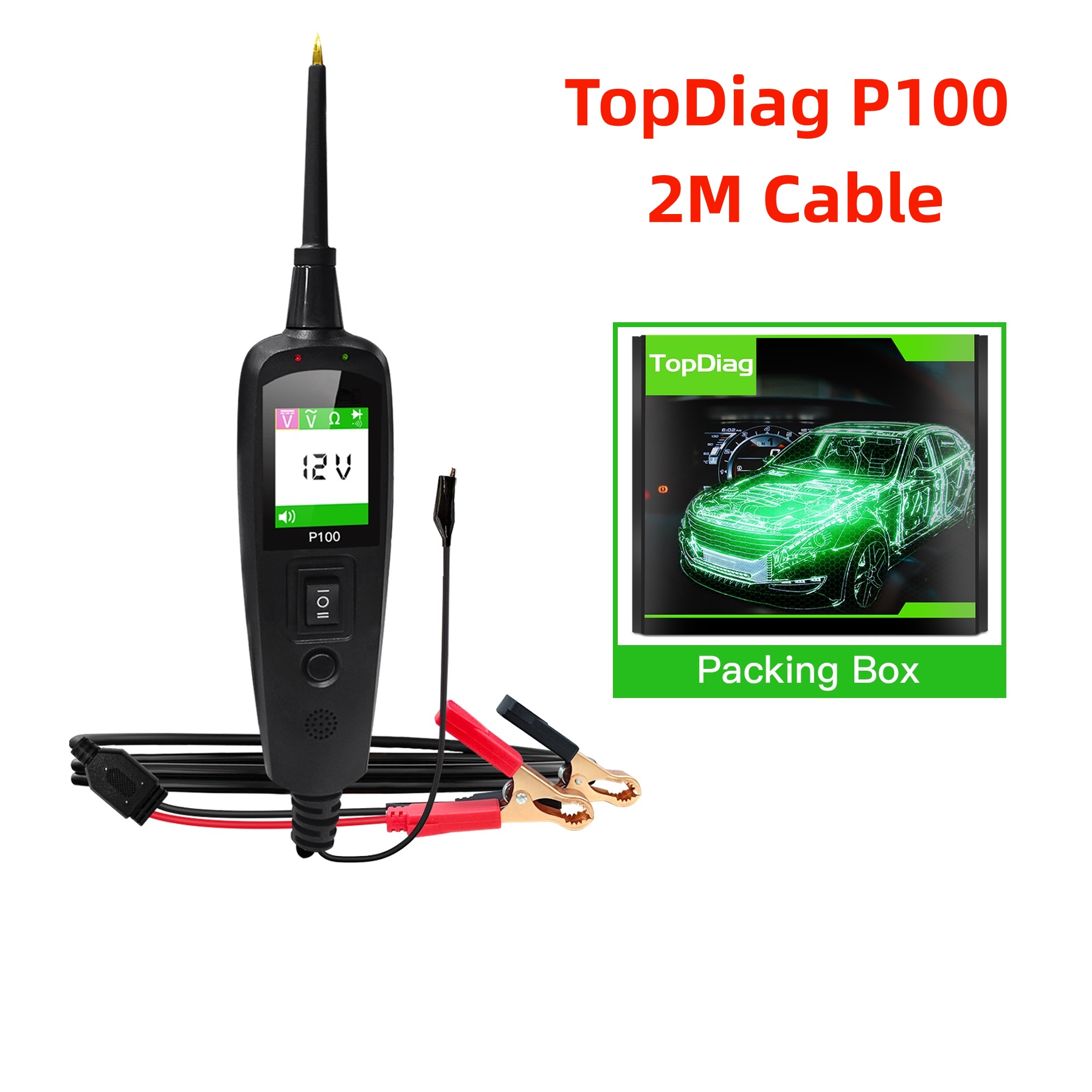 جهاز TopDiag P100 2M لفحص الدو - مراجعة Power Tools Kits وسعره