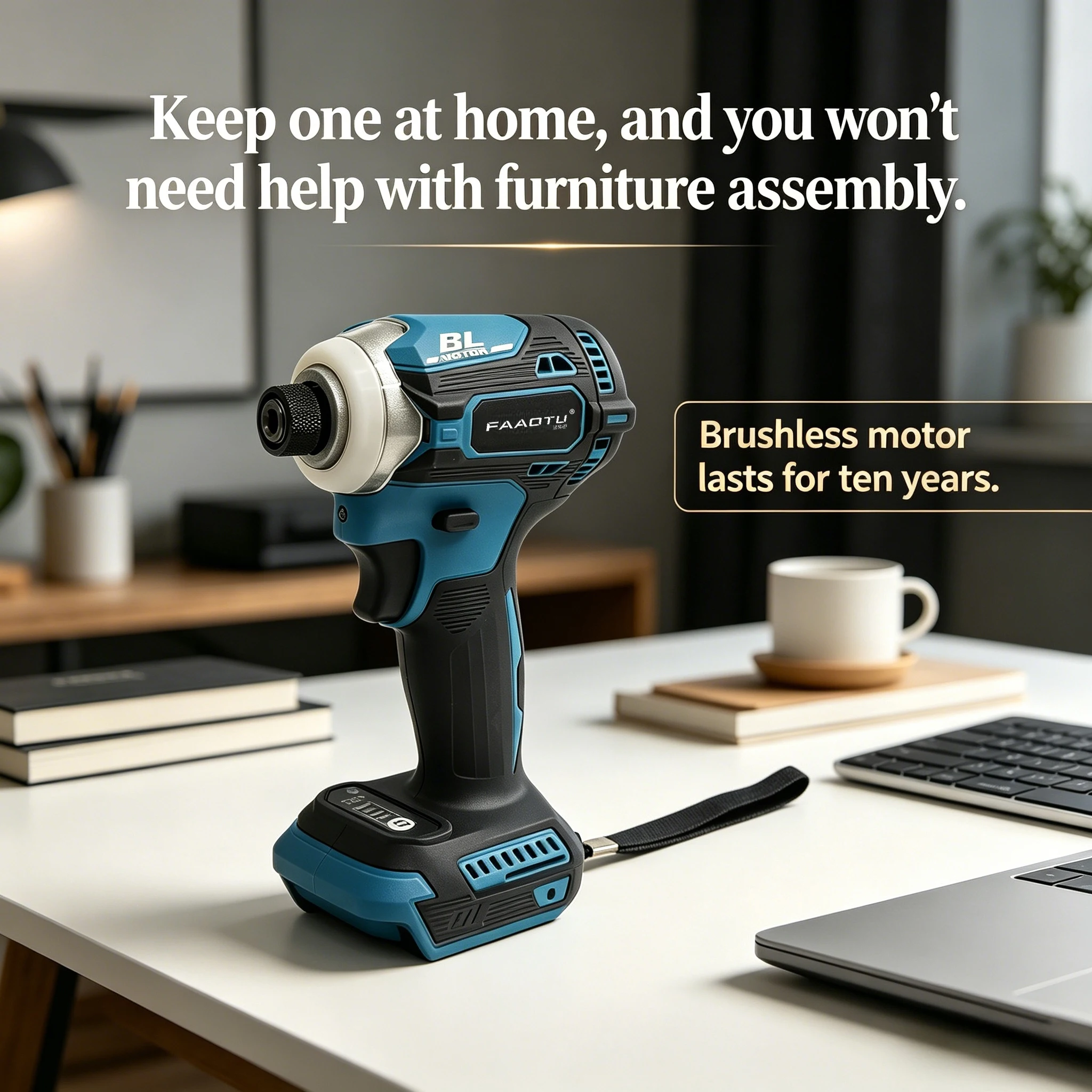 مثقاب كهربائي لاسلكي FAAOTU DT - مراجعة Impact Driver Cordless وسعره