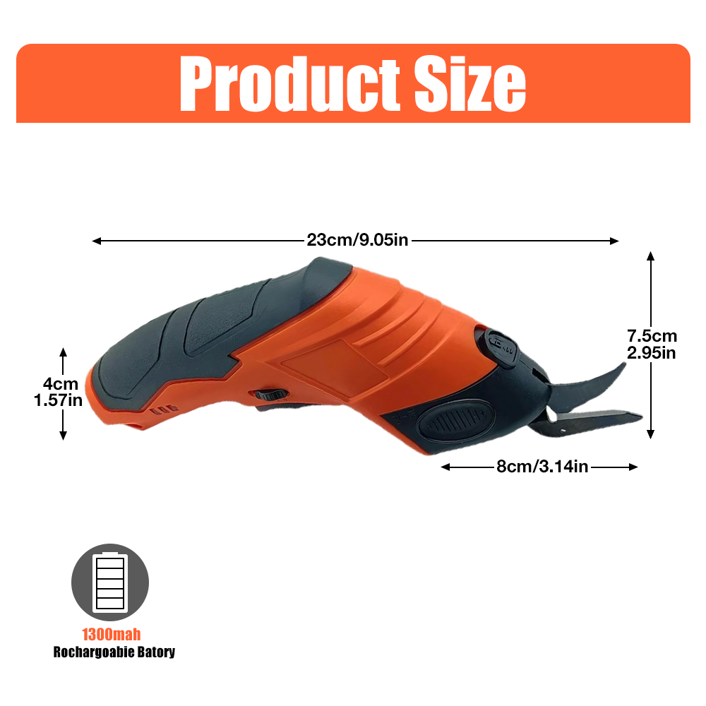 مقص كهربائي 4 فولت، ماكينة قص  - مراجعة Power Tools Universal Battery وسعره