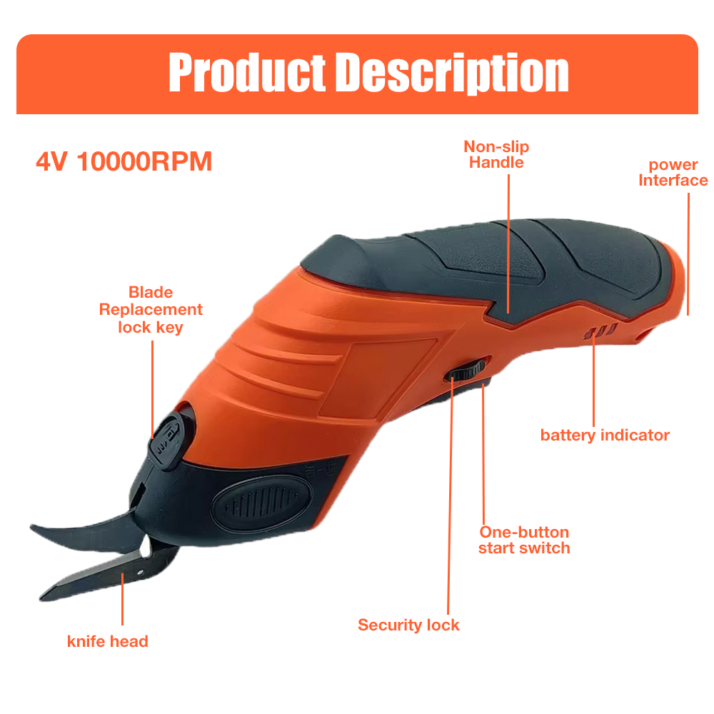 مقص كهربائي 4 فولت، ماكينة قص  - مراجعة Power Tools Universal Battery وسعره