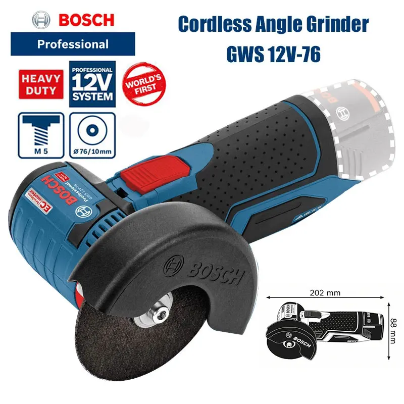 بوش GWS 12V-76 بروفيشنال 12V ج - مراجعة Power Tools Portable وسعره