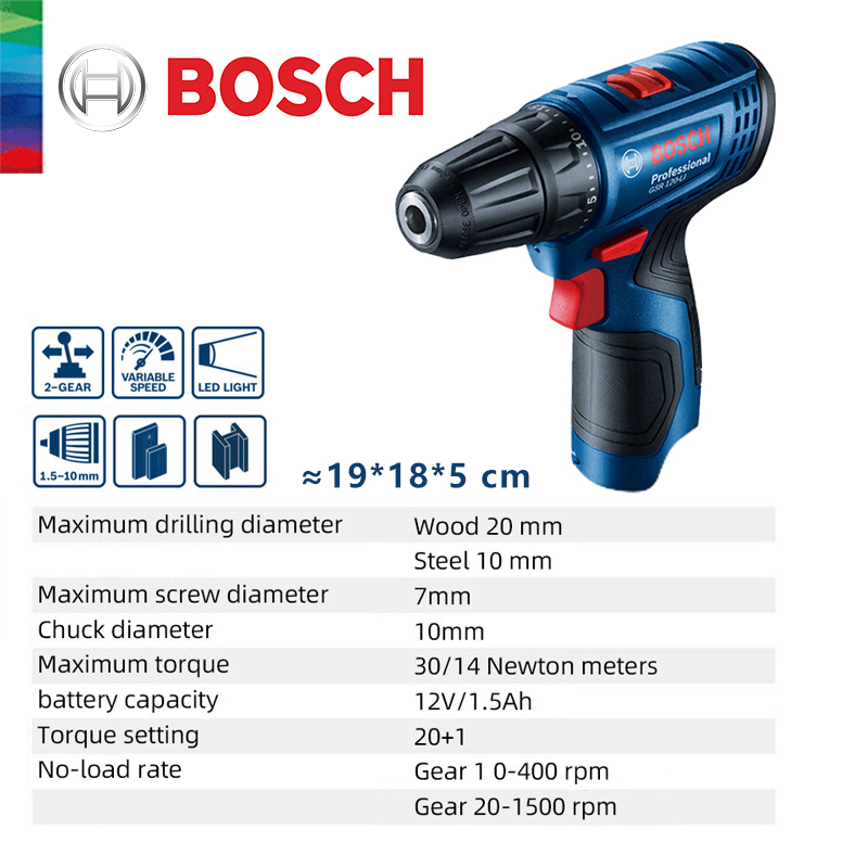 بوش GSR 120-LI 12V مثقاب كهربا - مراجعة Power Tools Woodworking وسعره