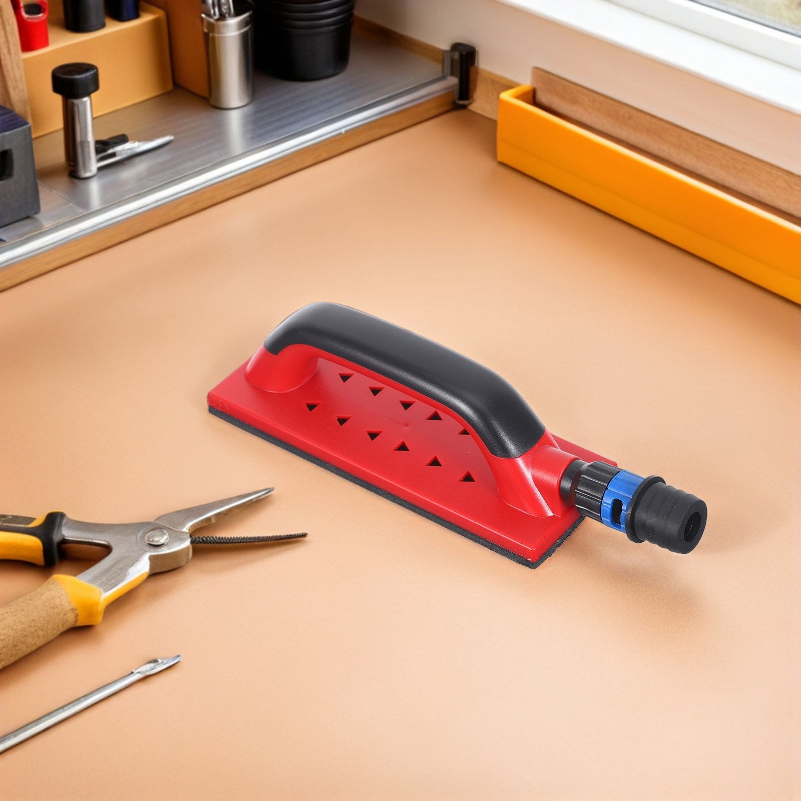 أداة صنفرة يدوية بتصميم مربع م - مراجعة Power Tools Woodworking وسعره