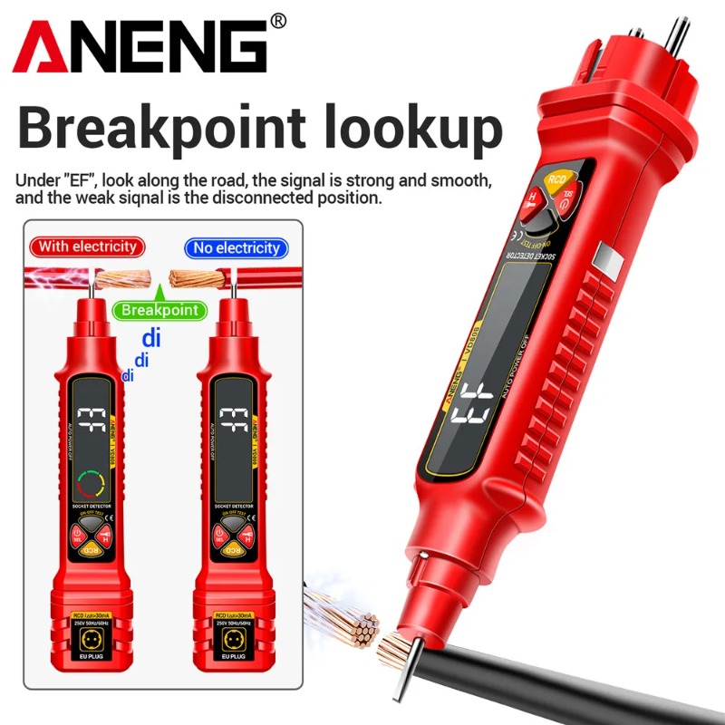 جهاز ANENG VD808 لقياس الطور و - مراجعة Power Tools Voltage وسعره
