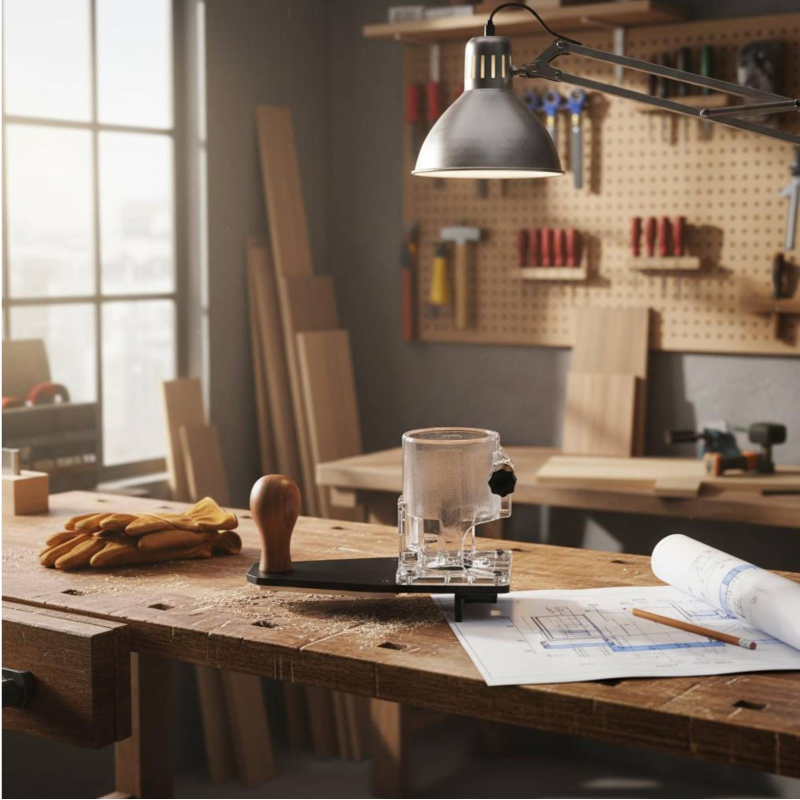 قاعدة تشذيب الحواف طويلة الأمد - مراجعة Power Tools Woodworking وسعره
