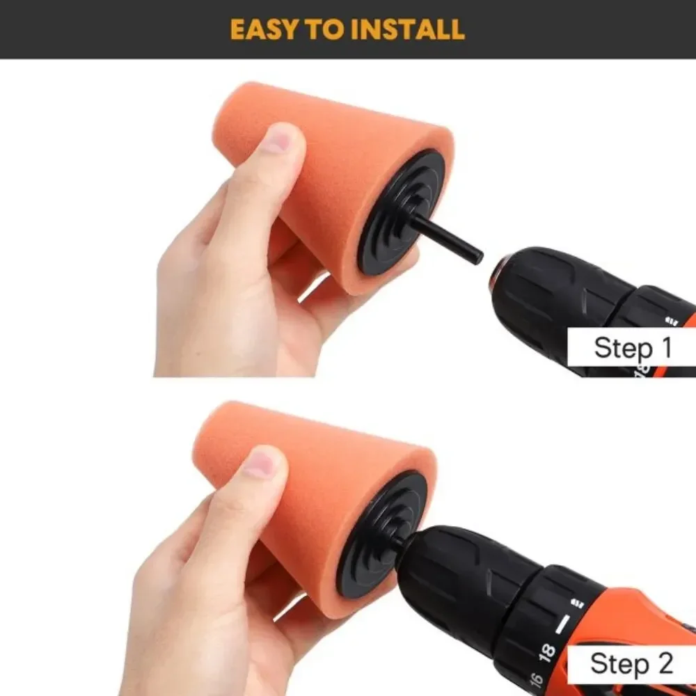 سيارة الحفر إسفنجة تلميع الوسا - مراجعة Power Tools Spare Parts وسعره