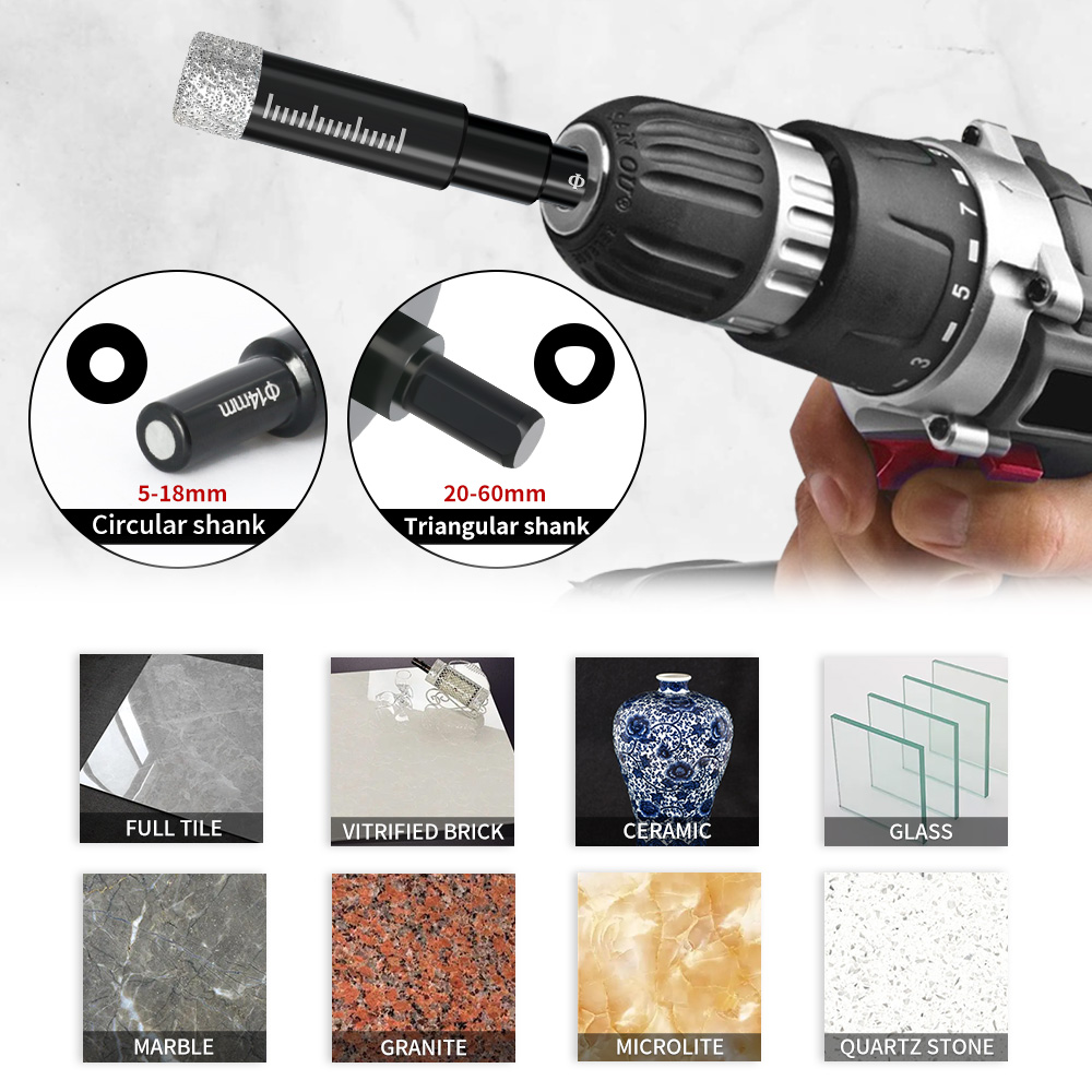 الماس كأس المنشار المغلفة لقمة - مراجعة Power Tools Construction وسعره